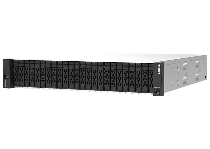 Lenovo ThinkSystem DE6600H гибридная СХД 2U/24, 128 ГБ, до 4.7 ПБ